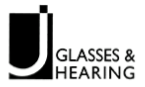 jglasses hearing logo